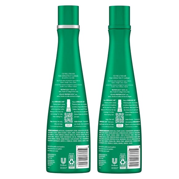 Nexxus Salon Unbreakable Care Protein/Biotin/Keratin Shampoo & Conditioner Set - Picture 4 of 14